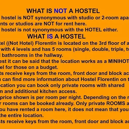 Florentin Hostel: Budget-friendly With Kitchen Access And Smart Tv Homestay *