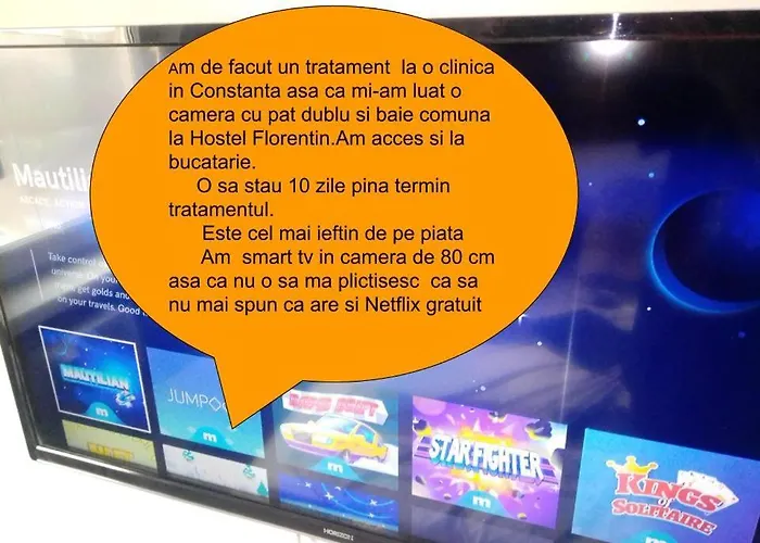 ホームステイ Florentin Bai Comune Acces Bucatarie Cheap Private Shared Bathrooms Kittchen Laundry Machine Access Netflix